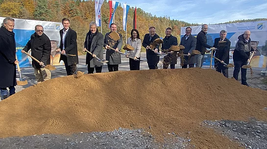 Feierlicher Spatenstich in Marienthal Feierlicher Spatenstich in Marienthal