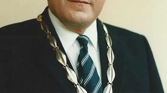 Johann Zelzner mit Amtskette Johann Zelzner mit Amtskette