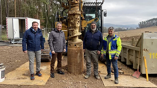 Versuchsbohrung Hahnenberg Versuchsbohrung Hahnenberg